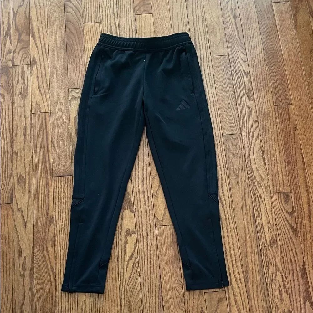 Adidas Aero Ready Slim Black Sweatpants Boy’s Sz 9-10Y